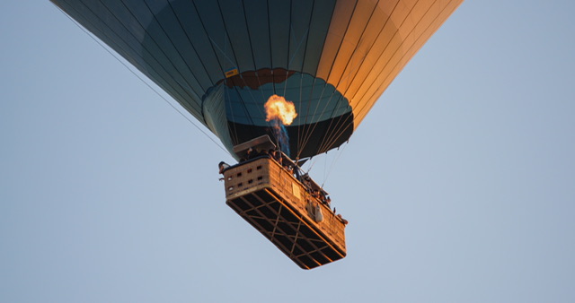 Closeup Balloon shot